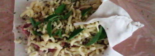 ленивый стромболи — итальянский сэндвич. Шаг 9