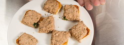 открытый сэндвич с тунцом. Шаг 10