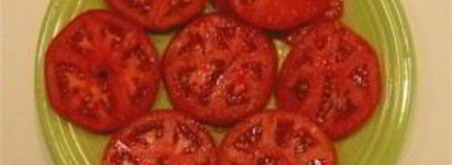 румяный сэндвич с помидором. Шаг 3