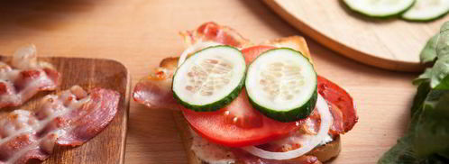 сэндвич с беконом и сыром. Шаг 11