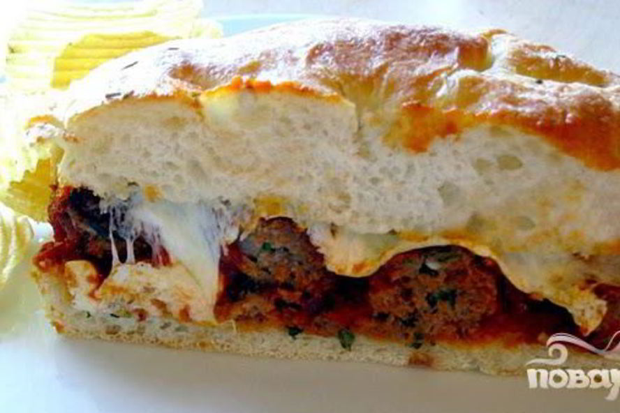 Рецепт сэндвича с фрикадельками