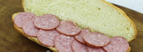 сэндвич с колбасой. Шаг 6