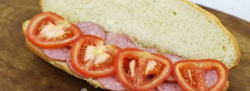 сэндвич с колбасой. Шаг 7