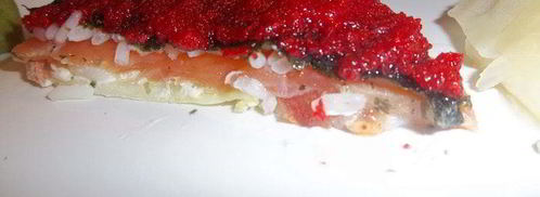 сэндвич с лососем. Шаг 6