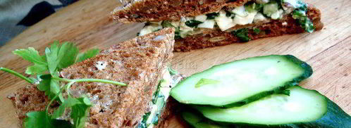 сэндвич с яичным салатом. Шаг 5