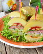 Сэндвичи из картофеля