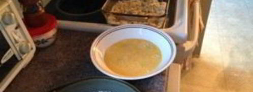 сэндвичи с фасолевым пюре и куриным мясом. Шаг 3