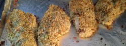 сэндвичи с фасолевым пюре и куриным мясом. Шаг 5