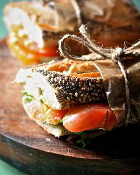 Сэндвичи с помидорами