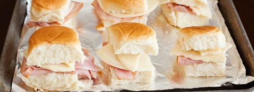 сэндвичи с ветчиной и сыром. Шаг 12