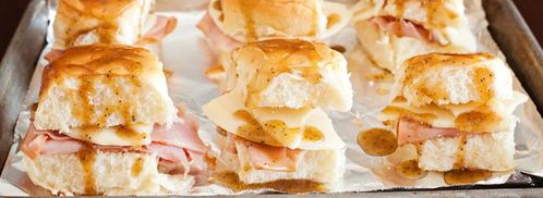 сэндвичи с ветчиной и сыром. Шаг 14