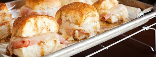 сэндвичи с ветчиной и сыром. Шаг 15