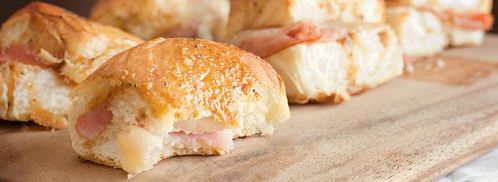 сэндвичи с ветчиной и сыром. Шаг 16