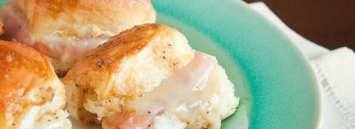 сэндвичи с ветчиной и сыром. Шаг 17