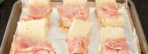 сэндвичи с ветчиной и сыром. Шаг 4