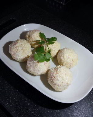 Сырно-крабовые шарики