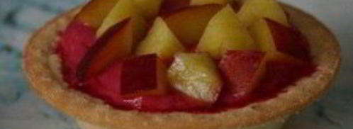 холодные пирожные из вишни в тарталетках. Шаг 5