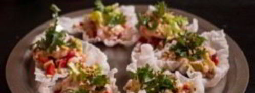 начинка для тарталеток с креветками. Шаг 5