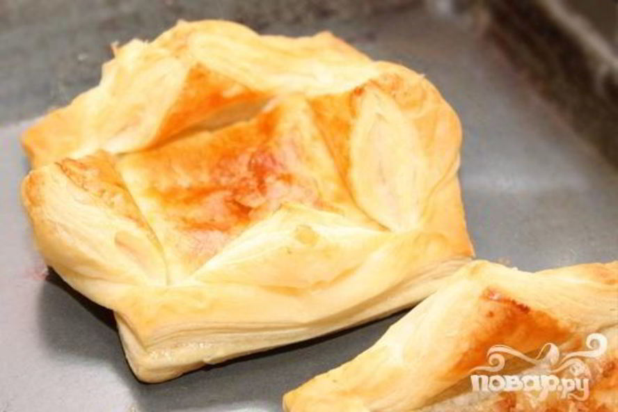 Рецепт тарталеток из слоеного теста