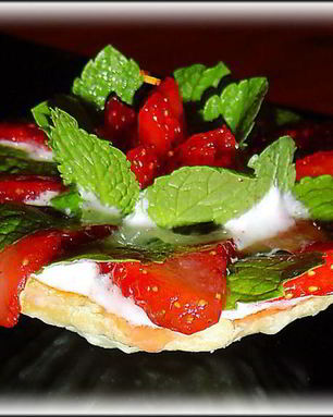 Тарталетки Клубнично-клюквенное блаженство