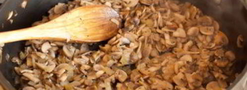 тарталетки-перевертыши с шампиньонами. Шаг 4