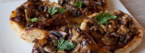 тарталетки-перевертыши с шампиньонами. Шаг 10