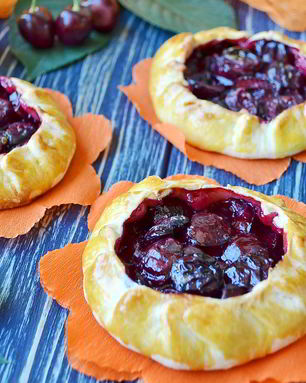 Тарталетки с черешней