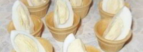 тарталетки с черной икрой. Шаг 4