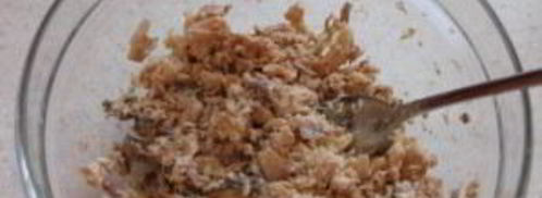 тарталетки с горбушей консервированной. Шаг 5