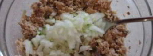 тарталетки с горбушей консервированной. Шаг 7