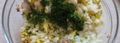 тарталетки с горбушей консервированной. Шаг 8