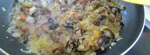 тарталетки с грибной начинкой. Шаг 4