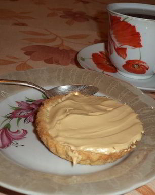 Тарталетки с карамельно-сливочной начинкой