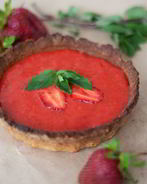 Тарталетки с клубничным кремом