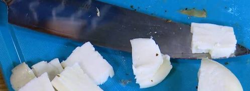 тарталетки с козьим сыром, артишоками и соусом песто. Шаг 6