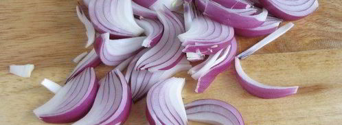 тарталетки с красным луком и сырным соусом. Шаг 8