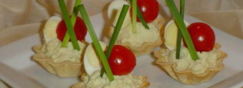 тарталетки с куриным муссом. Шаг 11