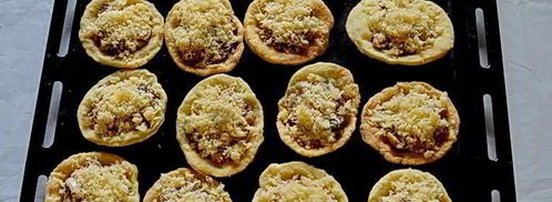 тарталетки с курицей и грибами. Шаг 12