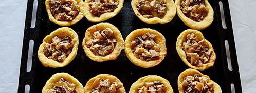 тарталетки с курицей и грибами. Шаг 11