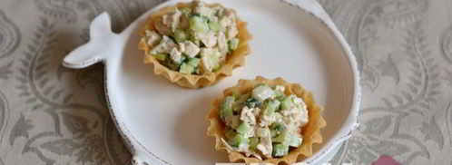 тарталетки с курицей. Шаг 7