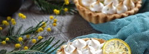 тарталетки с лимонно-лаймовым кремом и меренгой. Шаг 29