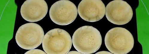 тарталетки с начинкой из крабовых палочек. Шаг 13