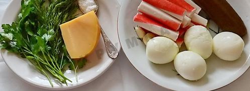 тарталетки с начинкой из крабовых палочек. Шаг 6