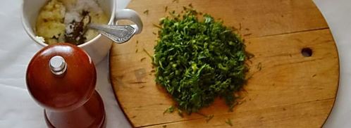 тарталетки с начинкой из крабовых палочек. Шаг 10