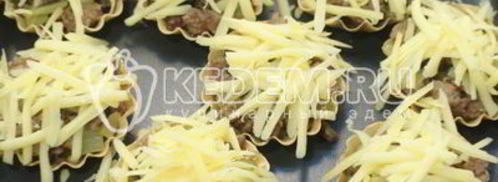 тарталетки с начинкой новогодний сюрприз. Шаг 8