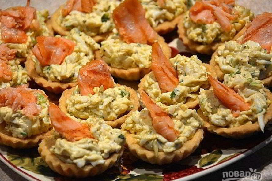 Рецепт тарталеток с начинкой