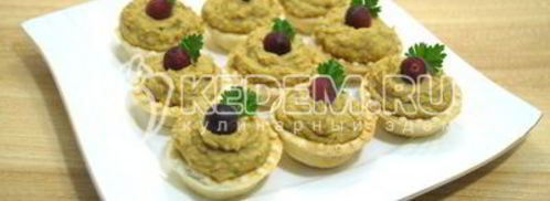 тарталетки с паштетом из фасоли. Шаг 9