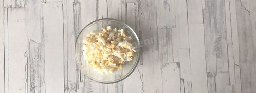 тарталетки с печенью трески и яйцом. Шаг 3