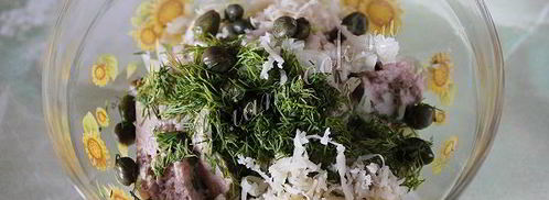 тарталетки с печенью трески. Шаг 10