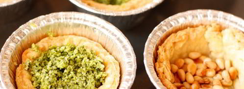 тарталетки с песто и креветками. Шаг 11